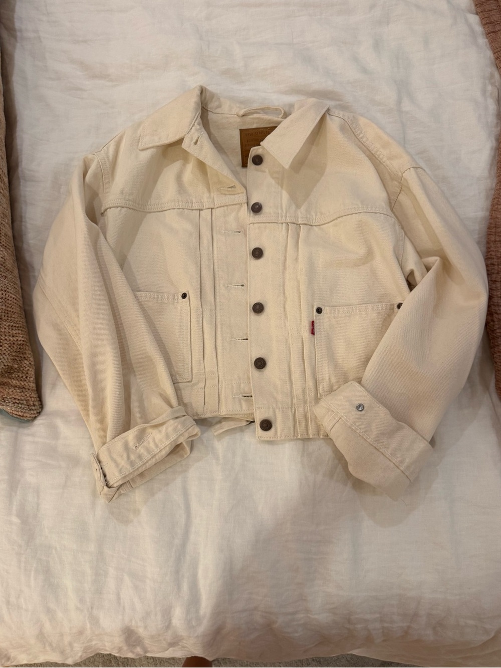 Levi's Cream Jean Jacket